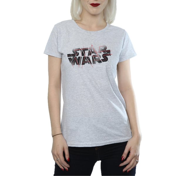Star Wars Womens/Ladies The Last Jedi Spray Logo Cotton T-Shirt