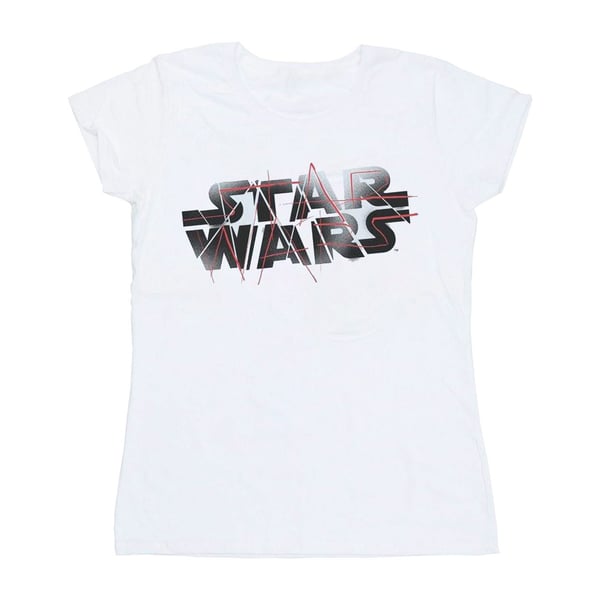 Star Wars Womens/Ladies The Last Jedi Spray Logo Cotton T-Shirt