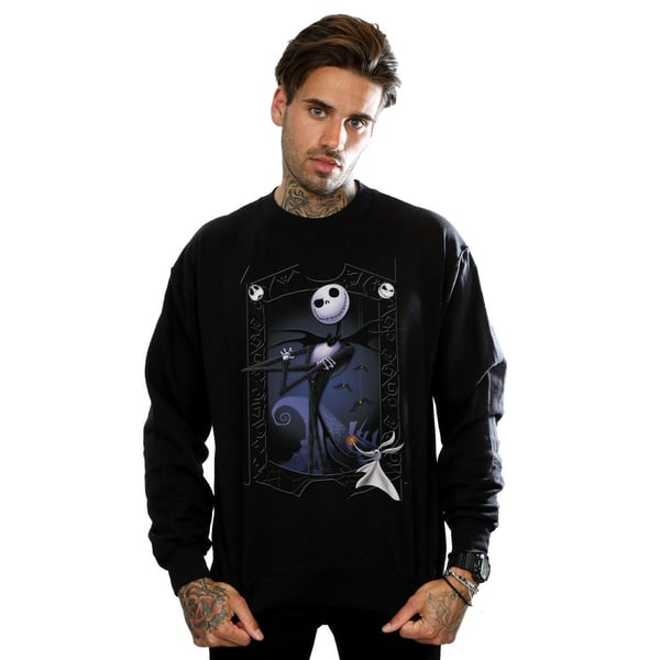 Disney Mens Nightmare Before Christmas Pumpkin King Sweatshirt