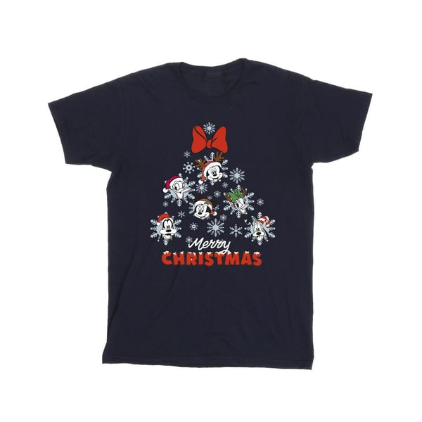Disney Mens Mickey Mouse And Friends Christmas Tree T-Shirt