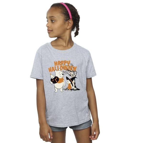 Disney Girls Winnie The Pooh And Piglet Happy Halloween Cotton T-Shirt