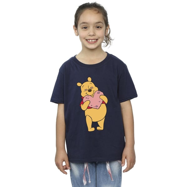 Disney Girls Winnie The Pooh Heart Eyes Cotton T-Shirt