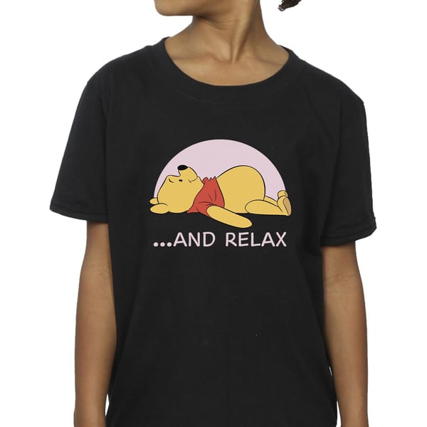 Disney Girls Winnie The Pooh Relax Cotton T-Shirt