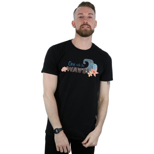Disney Mens Moana One With The Waves T-Shirt