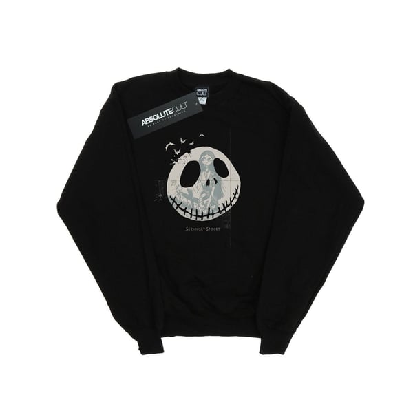 Disney Mens Nightmare Before Christmas Seriously Spooky Sweatshirt