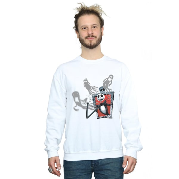 Disney Mens Nightmare Before Christmas Ghosts Of Jack Sweatshirt