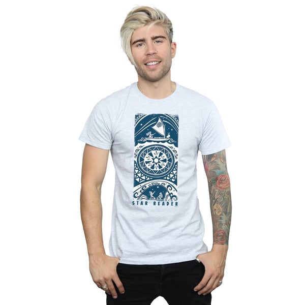 Disney Mens Moana Star Reader T-Shirt
