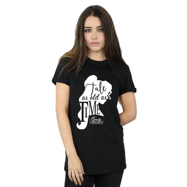 Disney Womens/Ladies Tale As Old As Time Cotton Boyfriend T-Shirt