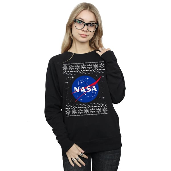 NASA Womens/Ladies Classic Fair Isle Sweatshirt