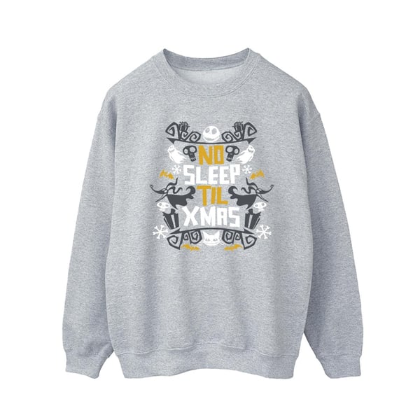 The Nightmare Before Christmas Mens No Sleep Till Christmas Sweatshirt