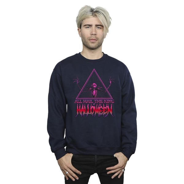 Disney Mens The Nightmare Before Christmas Halloween King Sweatshirt