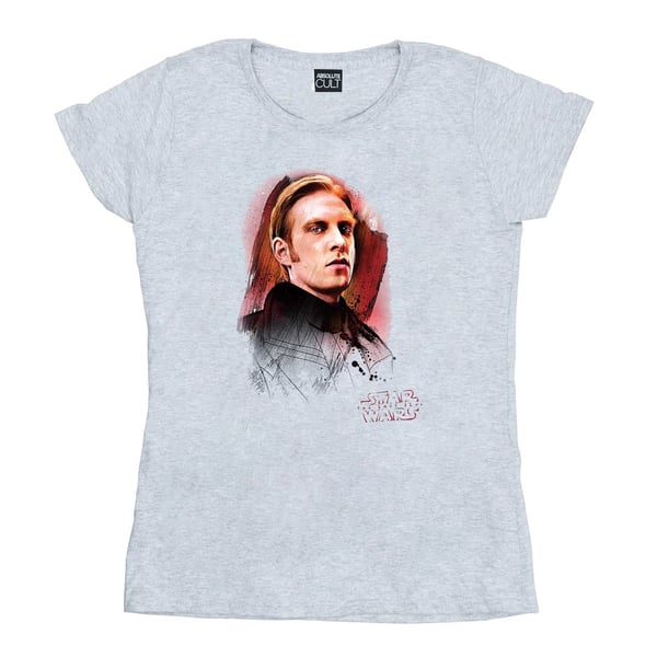 Star Wars Womens/Ladies The Last Jedi General Hux Brushed Cotton T-Shirt