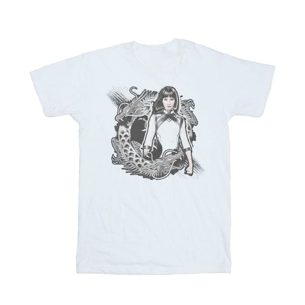 Marvel Mens Shang-Chi And The Legend Of The Ten Rings Xialing Dragon T-Shirt