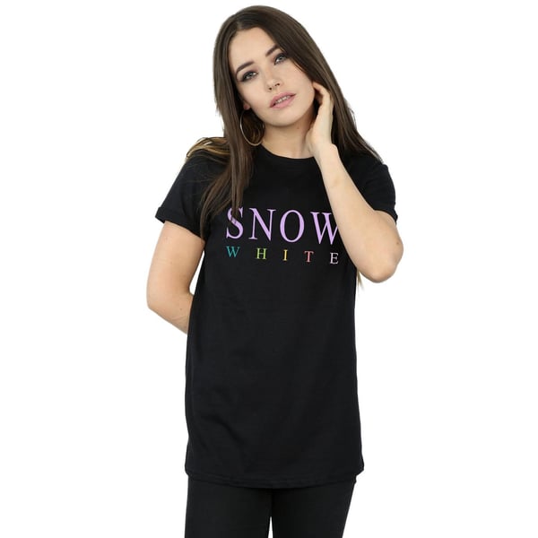 Disney Princess Womens/Ladies Snow White Graphic Cotton Boyfriend T-Shirt
