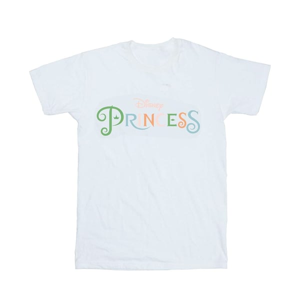 Disney Princess Womens/Ladies Colour Logo Cotton Boyfriend T-Shirt