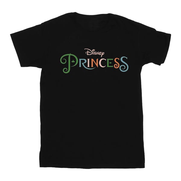 Disney Princess Womens/Ladies Colour Logo Cotton Boyfriend T-Shirt