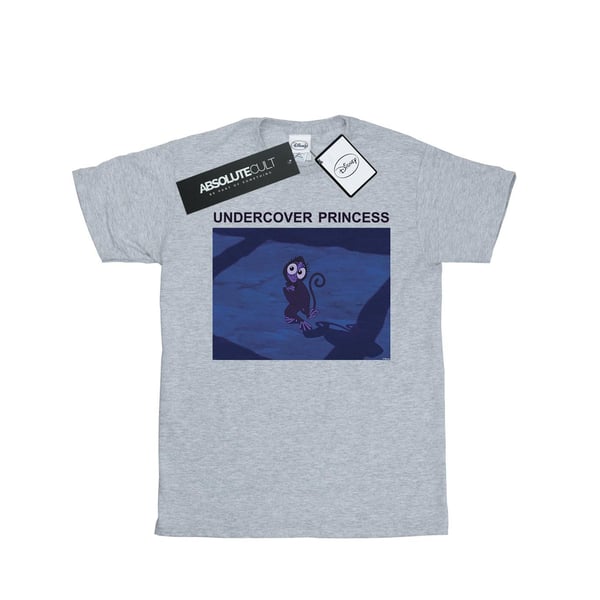 Disney Dam/Dam Aladdin Undercover Princess T-shirt i bomull med boyfriend-passform