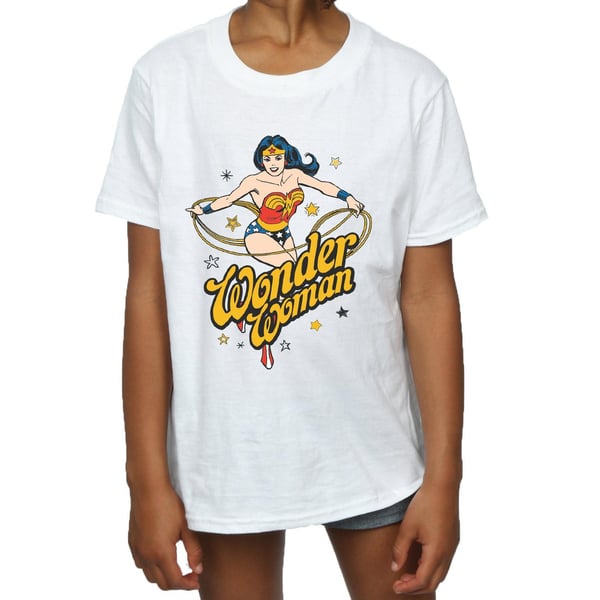 DC Comics Girls Wonder Woman Stars Cotton T-Shirt