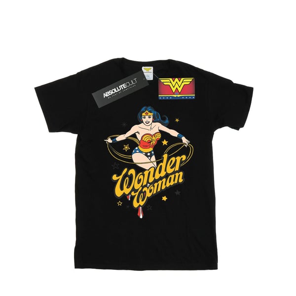 DC Comics Girls Wonder Woman Stars Cotton T-Shirt