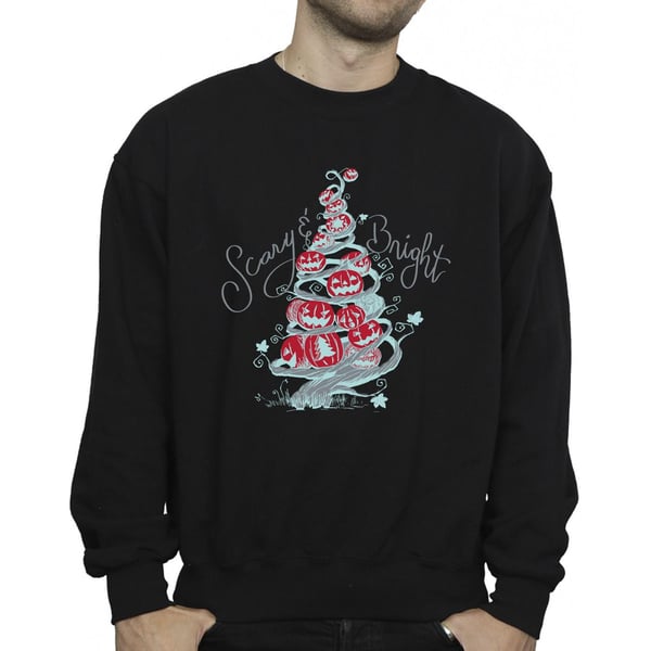 Disney Mens The Nightmare Before Christmas Scary & Bright Sweatshirt