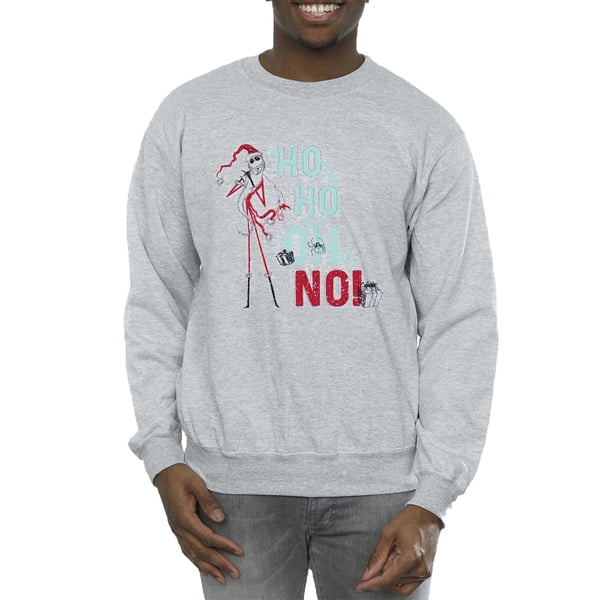 Disney Mens The Nightmare Before Christmas Ho Ho No Sweatshirt