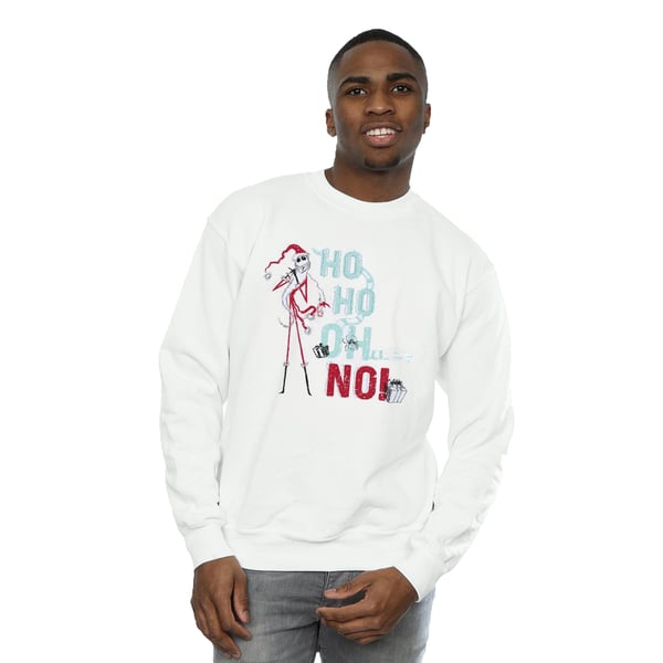 Disney Mens The Nightmare Before Christmas Ho Ho No Sweatshirt