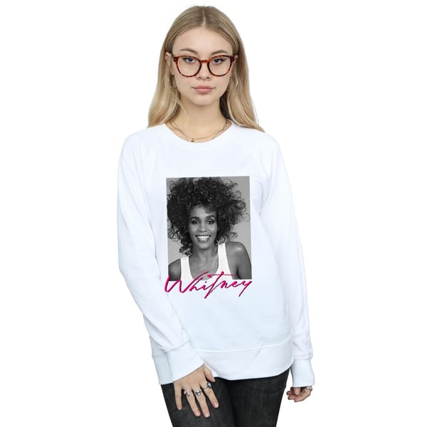 Whitney Houston Womens/Ladies Smile Photograph Sweatshirt