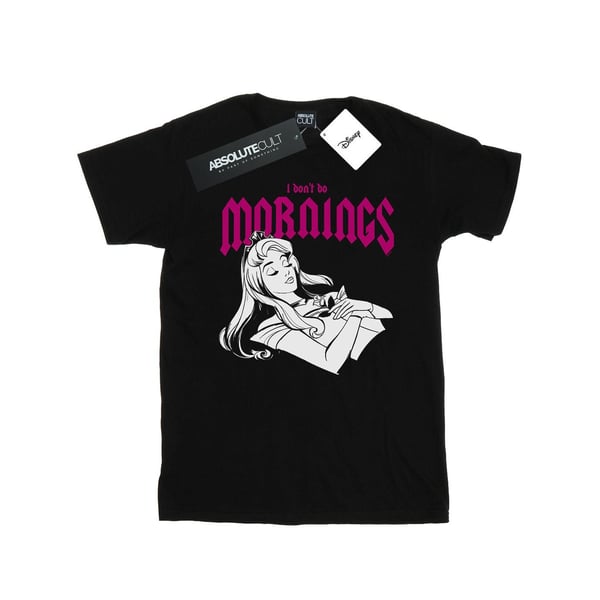 Disney Womens/Ladies Sleeping Beauty Don´t Do Mornings Cotton Boyfriend T-Shirt