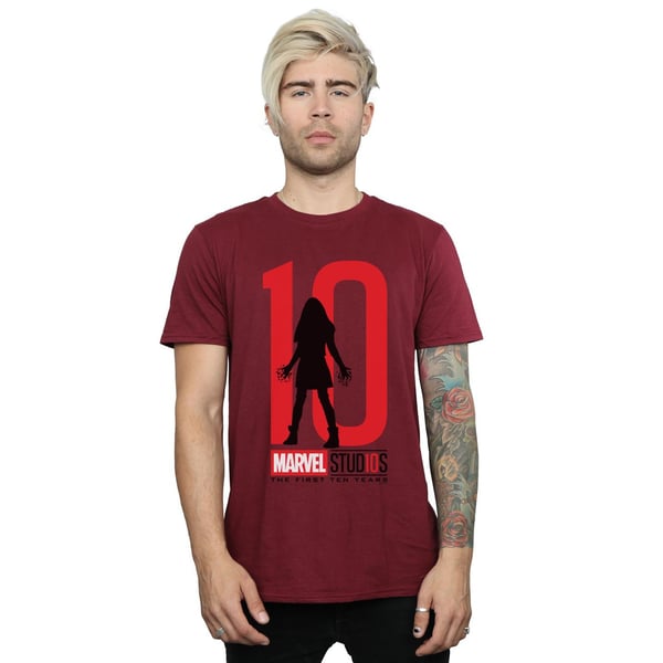 Marvel Studios Mens 10 Years Scarlet Witch T-Shirt