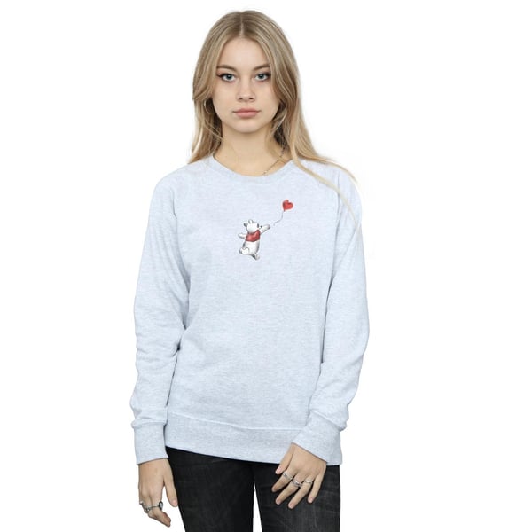 Disney Womens/Ladies Winnie The Pooh Balloon Sweatshirt
