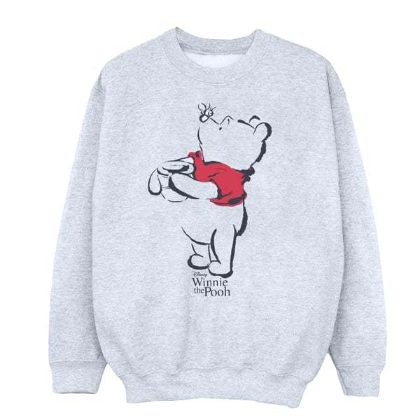 Disney Naiset/Naisten Nalle Puh Piirros Collegepaita
