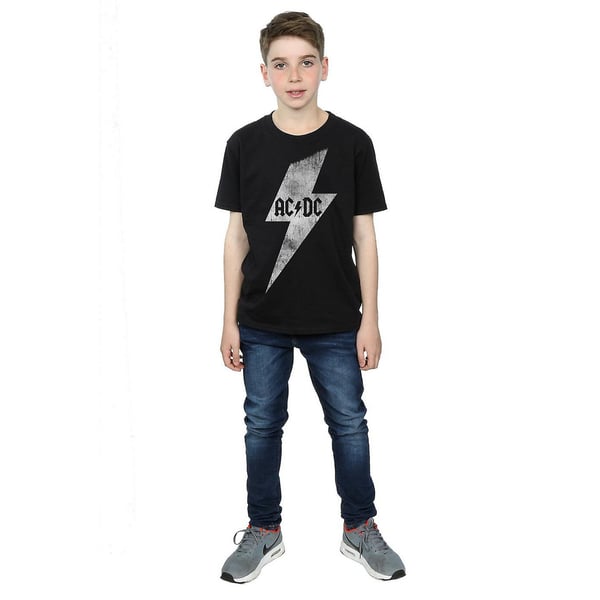 AC/DC Boys Lightning Bolt Cotton T-Shirt