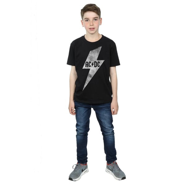 AC/DC Boys Lightning Bolt Cotton T-Shirt