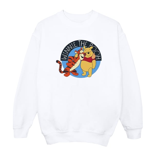 Disney naisten/naisten Nalle Puh Tiikerin kanssa -collegepaita