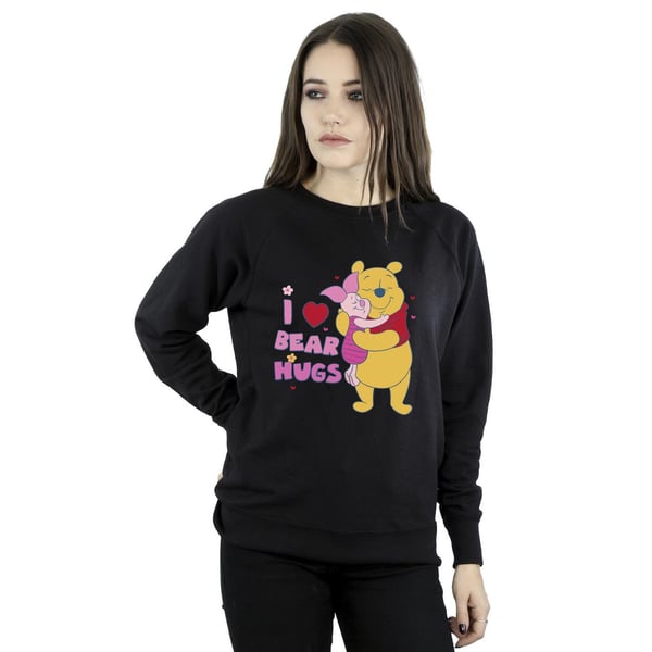 Disney Womens/Ladies Winnie The Pooh Mum Best Hugs Sweatshirt
