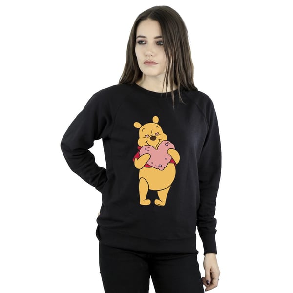 Disney Womens/Ladies Winnie The Pooh Heart Eyes Sweatshirt