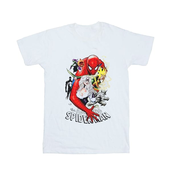Marvel Mens Spider-Man Villains Cover T-Shirt