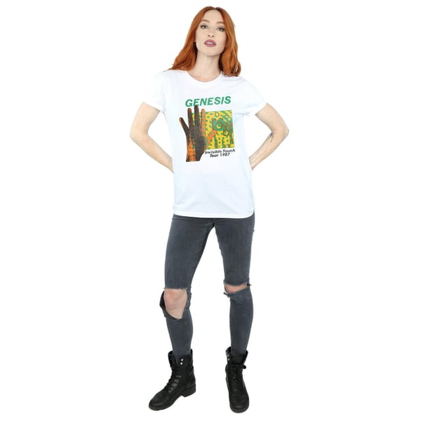 Genesis Womens/Ladies Invisible Touch Tour Cotton Boyfriend T-Shirt