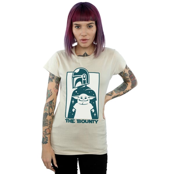 Star Wars Womens/Ladies The Mandalorian The Bounty Cotton T-Shirt