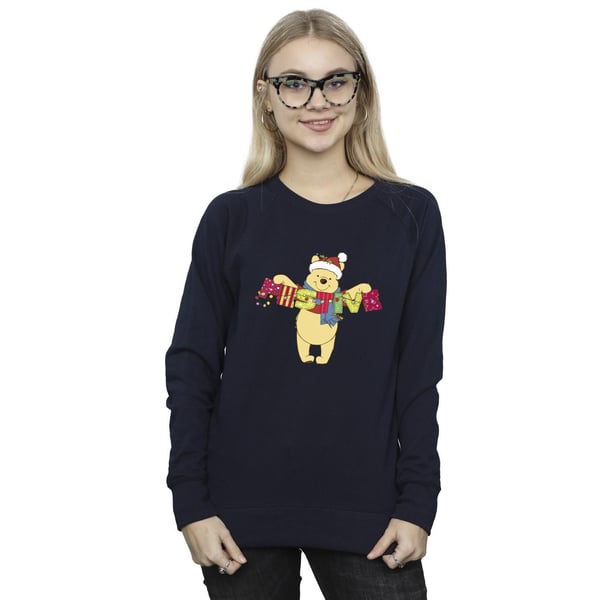 Disney Womens/Ladies Winnie The Pooh Festive Sweatshirt