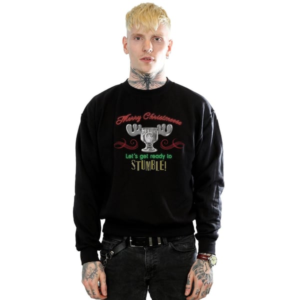National Lampoon´s Christmas Vacation Mens Moose Head Sweatshirt