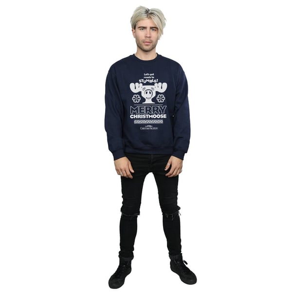 National Lampoon´s Christmas Vacation Mens Merry Christmoose Sweatshirt