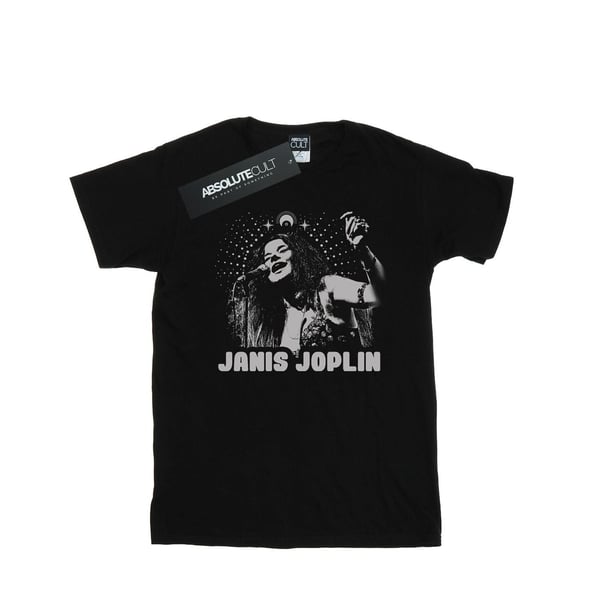 Janis Joplin Womens/Ladies Spiritual Mono Cotton Boyfriend T-Shirt