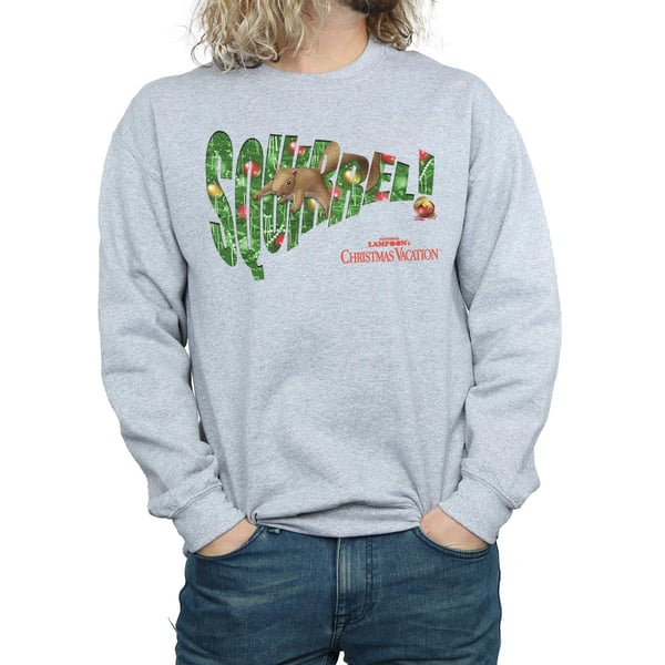 National Lampoon´s Christmas Vacation Mens Squirrel Tree Sweatshirt