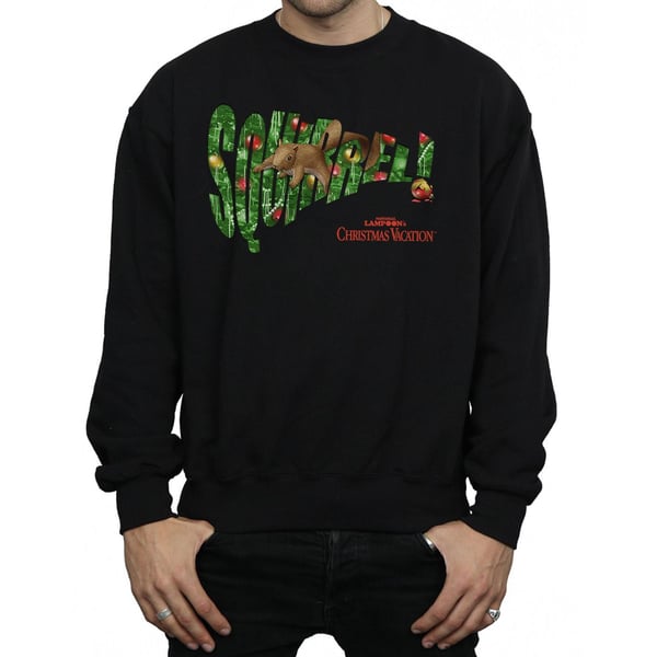 National Lampoon´s Christmas Vacation Mens Squirrel Tree Sweatshirt