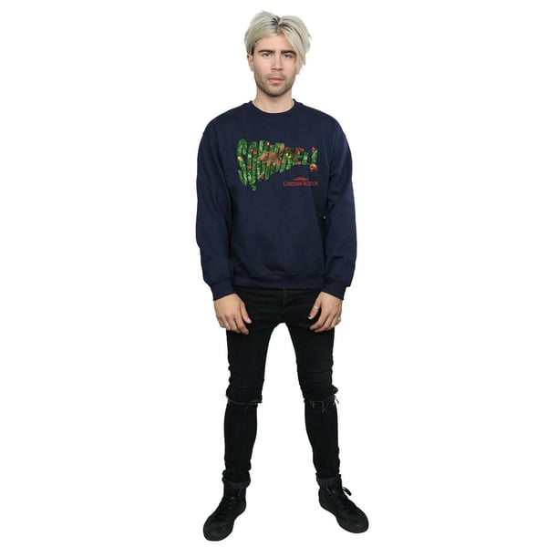 National Lampoon´s Christmas Vacation Mens Squirrel Tree Sweatshirt