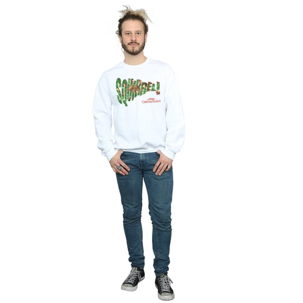 National Lampoon´s Christmas Vacation Mens Squirrel Tree Sweatshirt