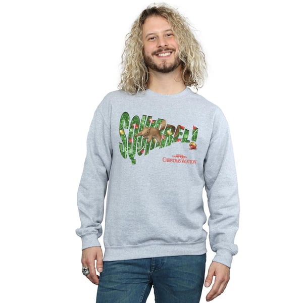 National Lampoon´s Christmas Vacation Mens Squirrel Tree Sweatshirt