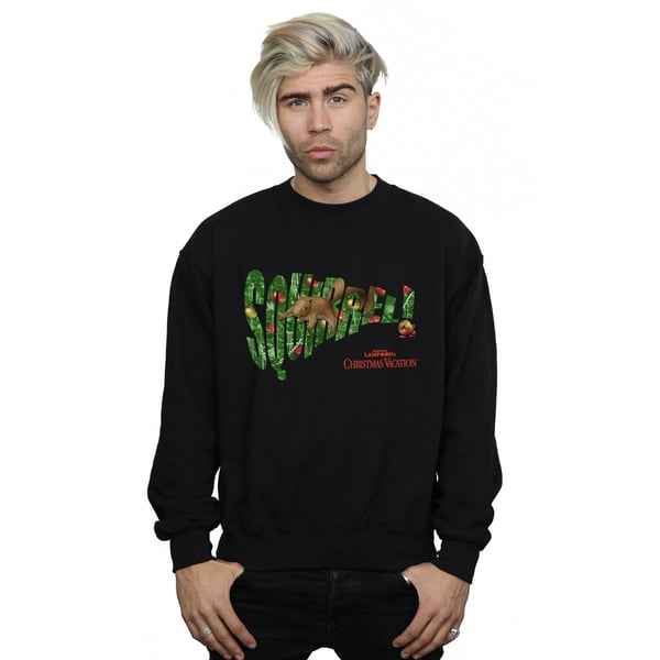 National Lampoon´s Christmas Vacation Mens Squirrel Tree Sweatshirt
