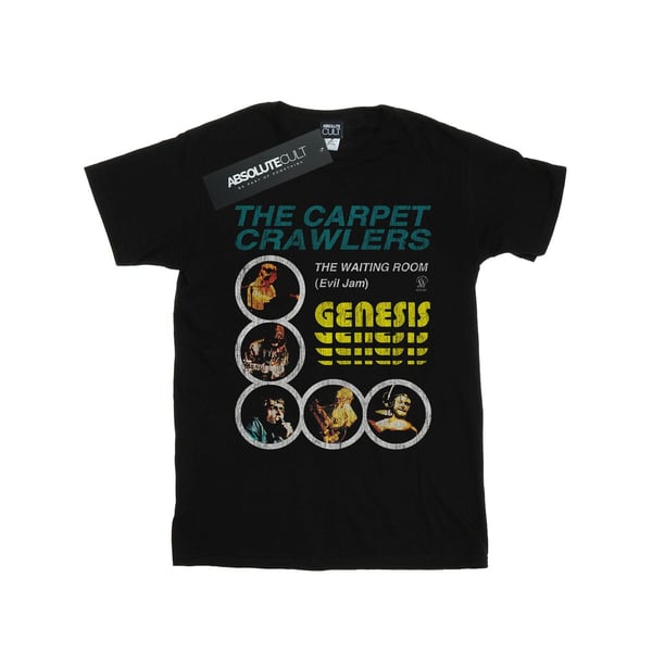 Genesis Naisten The Carpet Crawlers puuvillainen Boyfriend T-paita